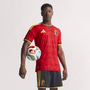 ADI BELGIE WC26 AUTHENTIC HOME JERSEY RED/BOLD GOLD