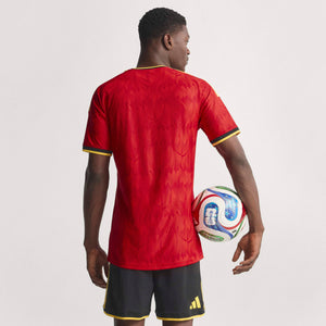 ADI BELGIE WC26 AUTHENTIC HOME JERSEY RED/BOLD GOLD