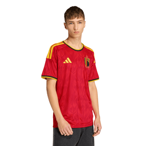 ADI BELGIE WC26 HOME JERSEY RED/BOLD GOLD