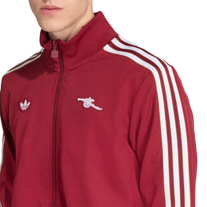 ADI ARSENAL 25-26 ICON TRACK JACKET BURGUNDY