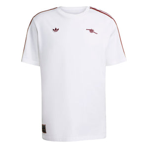 ADI ARSENAL 25-26 ICON TEE WHITE