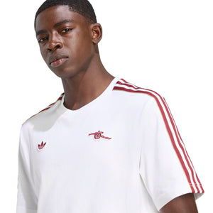 ADI ARSENAL 25-26 ICON TEE WHITE