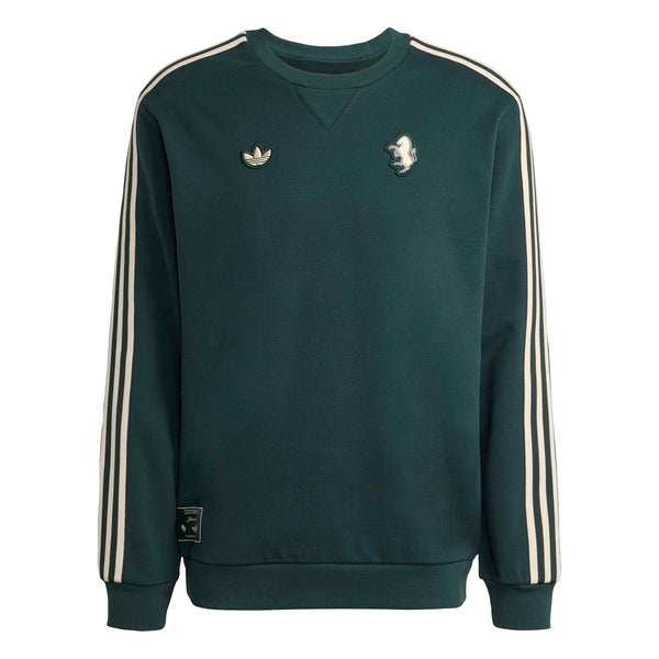 ADI JUVE 25-26 ICON SWEATER SHADOW GREEN