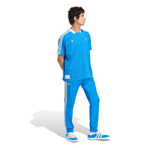 ADI REAL 25-26 ICON TRACK PANT BLUE BIRD/WHITE