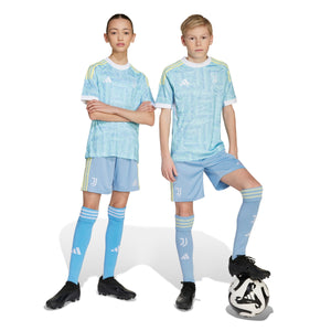 ADI JR JUVE 25-26 AWAY SHORT ASH BLUE