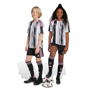 ADI JR JUVE 25-26 HOME SHORT BLACK/PINK