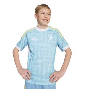 ADI JR JUVE 25-26 AWAY JERSEY ASH BLUE