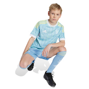 ADI JR JUVE 25-26 AWAY JERSEY ASH BLUE