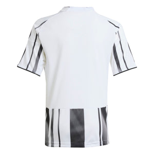 ADI JR JUVE 25-26 HOME JERSEY WHITE/BLACK/PINK