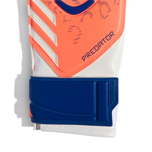 ADI JR PREDATOR GLOVE TRAINING SIGNAL CORAL/WHITE