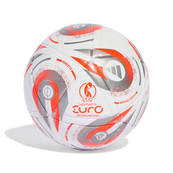 ADI WOMEN EURO25 LEAGUE BALL WHITE/SILVER/LUCID
