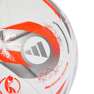 ADI WOMEN EURO25 LEAGUE BALL WHITE/SILVER/LUCID