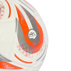 ADI WOMEN EURO25 MINI BALL WHITE/SILVER/LUCID