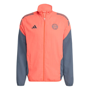 ADI BAYERN 25-26 PRESENTATION JACKET EASY CORAL