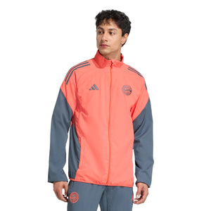 ADI BAYERN 25-26 PRESENTATION JACKET EASY CORAL