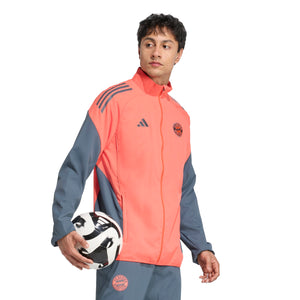 ADI BAYERN 25-26 PRESENTATION JACKET EASY CORAL