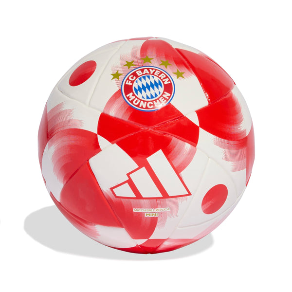 ADI BAYERN 25-26 HOME MINI BALL WHITE/RED/GOLD