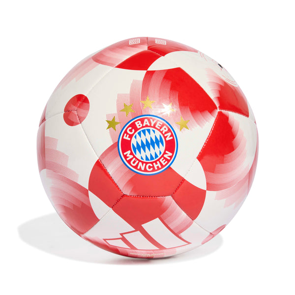 ADI BAYERN 25-26 HOME BALL WHITE/RED/GOLD