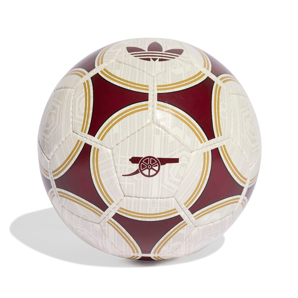 ADI ARSENAL 25-26 TREFOIL BALL CLOUD WHITE/BURGUNDY
