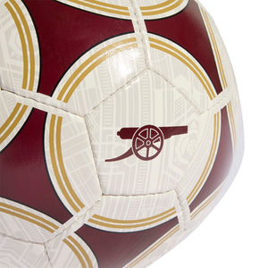 ADI ARSENAL 25-26 TREFOIL BALL CLOUD WHITE/BURGUNDY