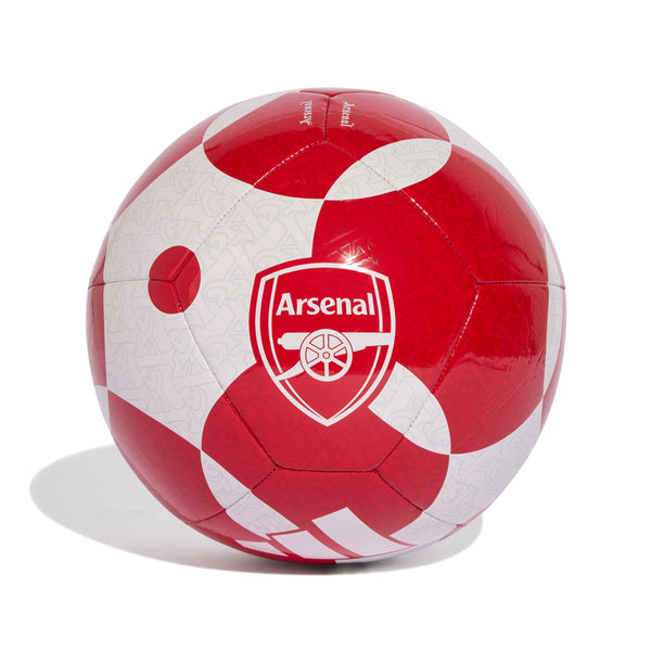 ADI ARSENAL 25-26 HOME BALL CLUB WHITE/SCARLET RED