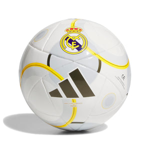 ADI REAL 25-26 HOME MINI BALL WHITE/BOLD GOLD/GREY