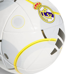 ADI REAL 25-26 HOME MINI BALL WHITE/BOLD GOLD/GREY