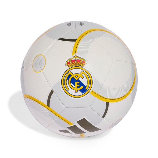 ADI REAL 25-26 HOME BALL WHITE/BOLD GOLD/GREY