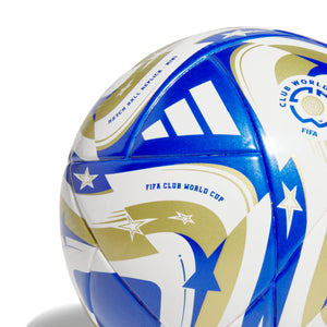 ADI 2025 CLUB WORLD CUP FINAL MINI BALL WHITE/MASTER BLUE/GOLD