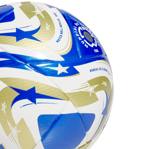 ADI 2025 CLUB WORLD CUP FINAL MINI BALL WHITE/MASTER BLUE/GOLD