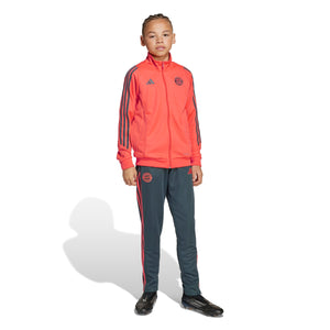 ADI JR BAYERN 25-26 TRACKSUIT EASY CORAL