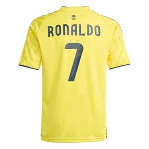 ADI JR AL-NASSR 25-26 HOME JERSEY CR7 IMPACT YELLOW/NIGHT INDIGO