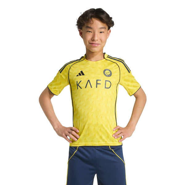 ADI JR AL-NASSR 25-26 HOME JERSEY CR7 IMPACT YELLOW/NIGHT INDIGO
