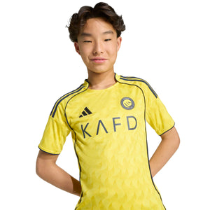 ADI JR AL-NASSR 25-26 HOME JERSEY CR7 IMPACT YELLOW/NIGHT INDIGO