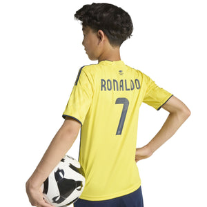 ADI JR AL-NASSR 25-26 HOME JERSEY CR7 IMPACT YELLOW/NIGHT INDIGO