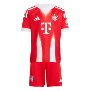 ADI JR BAYERN 25-26 HOME MINIKIT RED/WHITE