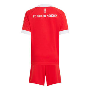 ADI JR BAYERN 25-26 HOME MINIKIT RED/WHITE