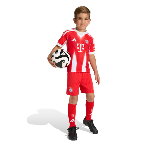 ADI JR BAYERN 25-26 HOME MINIKIT RED/WHITE
