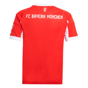 ADI JR BAYERN 25-26 HOME JERSEY RED/WHITE