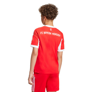 ADI JR BAYERN 25-26 HOME JERSEY RED/WHITE
