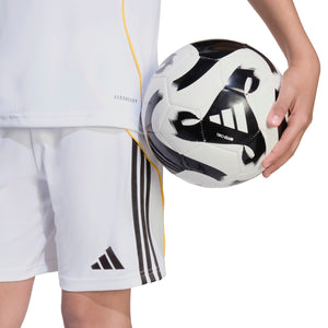 ADI JR REAL 25-26 HOME SHORT WHITE