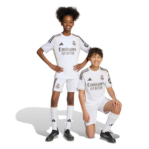 ADI JR REAL 25-26 HOME SHORT WHITE