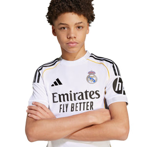 ADI JR REAL 25-26 HOME JERSEY WHITE