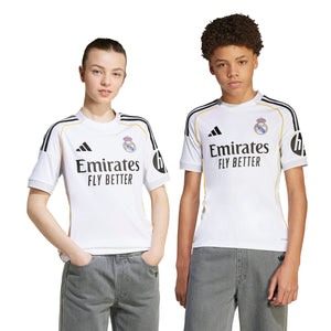 ADI JR REAL 25-26 HOME JERSEY WHITE
