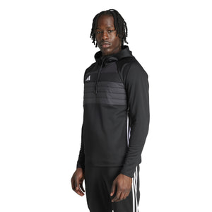 ADI TIRO 25 ESSENTIALS WINTER TOP  BLACK/WHITE