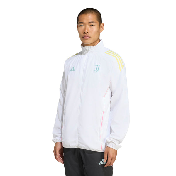 ADI JUVE 25-26 PRESENTATION JACKET WHITE