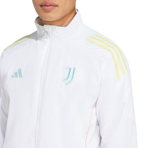 ADI JUVE 25-26 PRESENTATION JACKET WHITE