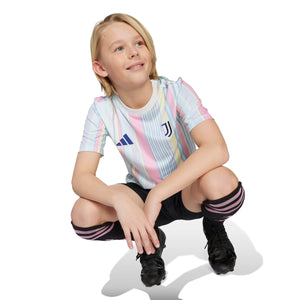 ADI JR JUVE 25-26 PRE-MATCH JERSEY WHITE/MULTICOLOR