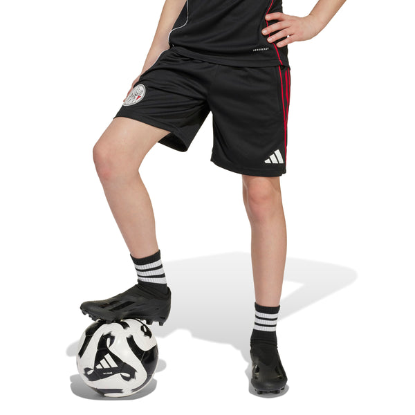 ADI JR AJAX 25-26 TR SHORT BLACK/BOLD RED