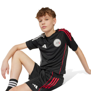 ADI JR AJAX 25-26 TR SHORT BLACK/BOLD RED